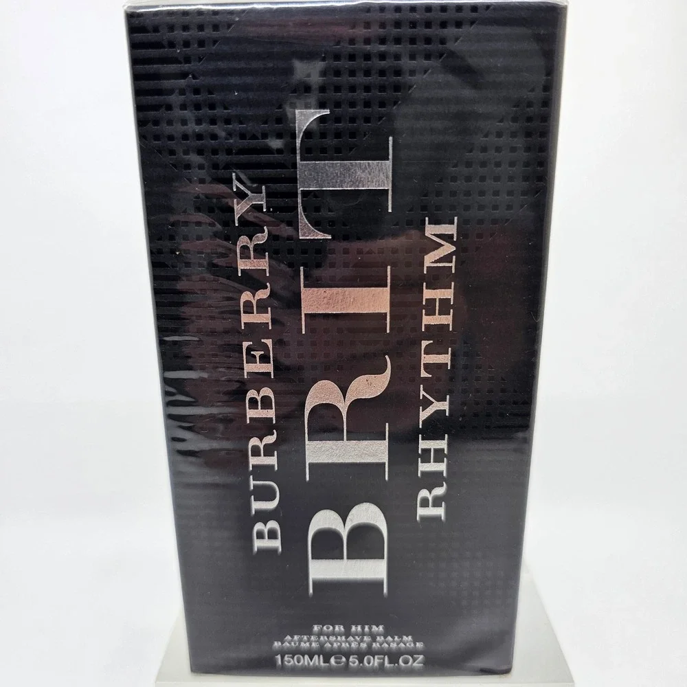 Burberry Brit Rhythm for Him Aftershave Balm 150ml 5.0oz New Sealed Box France